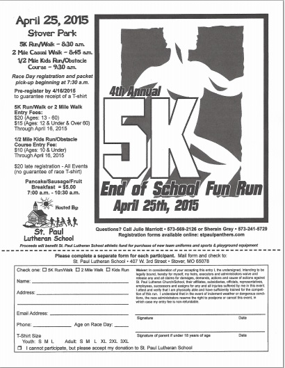 Fun Run Registration